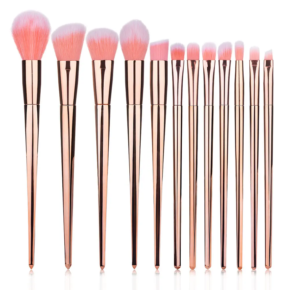 Beauty Rose Makeup - 12 unids/set de brochas de maquillaje