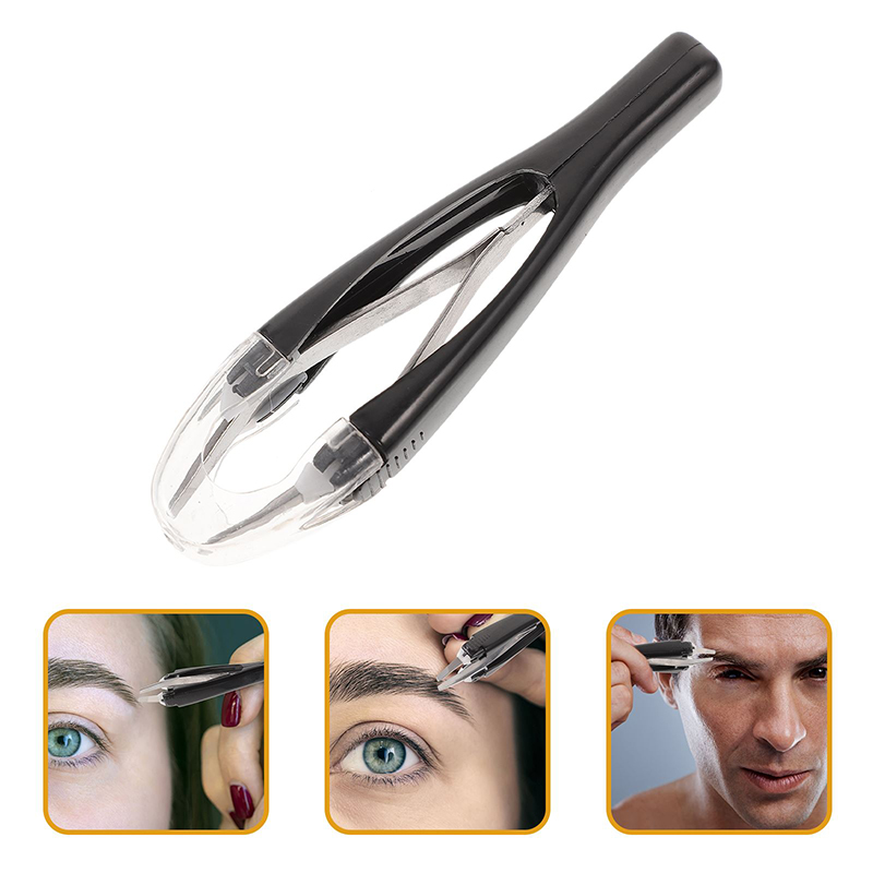 Beauty Hair Makeup - Pinza Retráctil para Depilación Facial, Barba