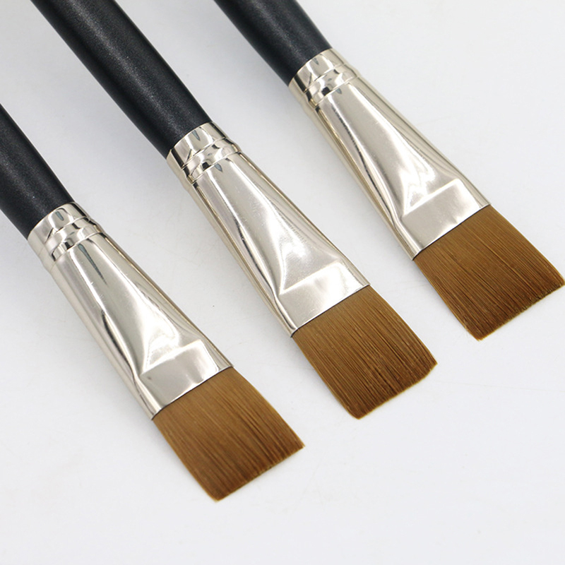 【L】Brocha plana cuadrada para  - Beauty Hair Makeup reseña y precio