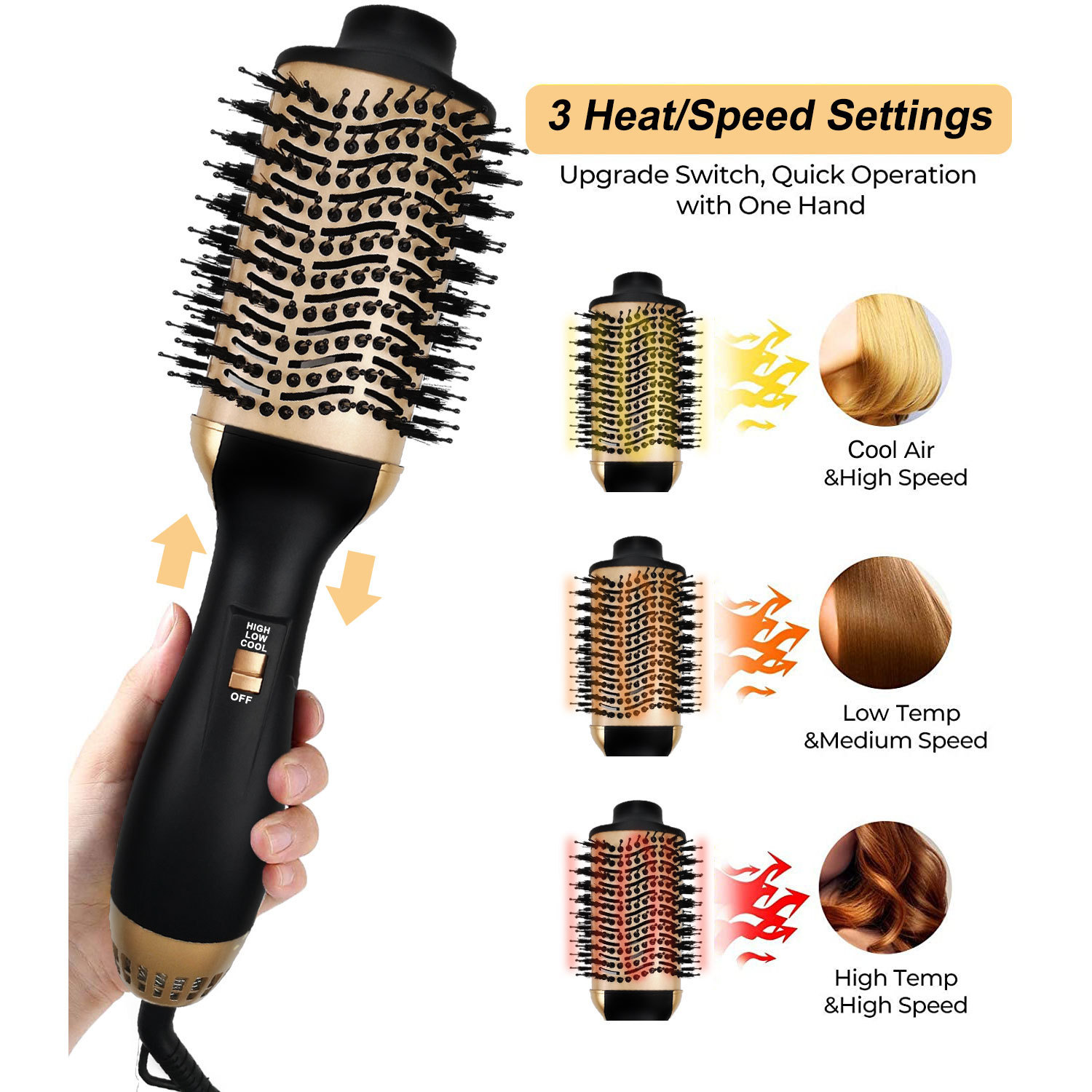 Cepillo de aire caliente para  - Hair Straightener reseña y precio