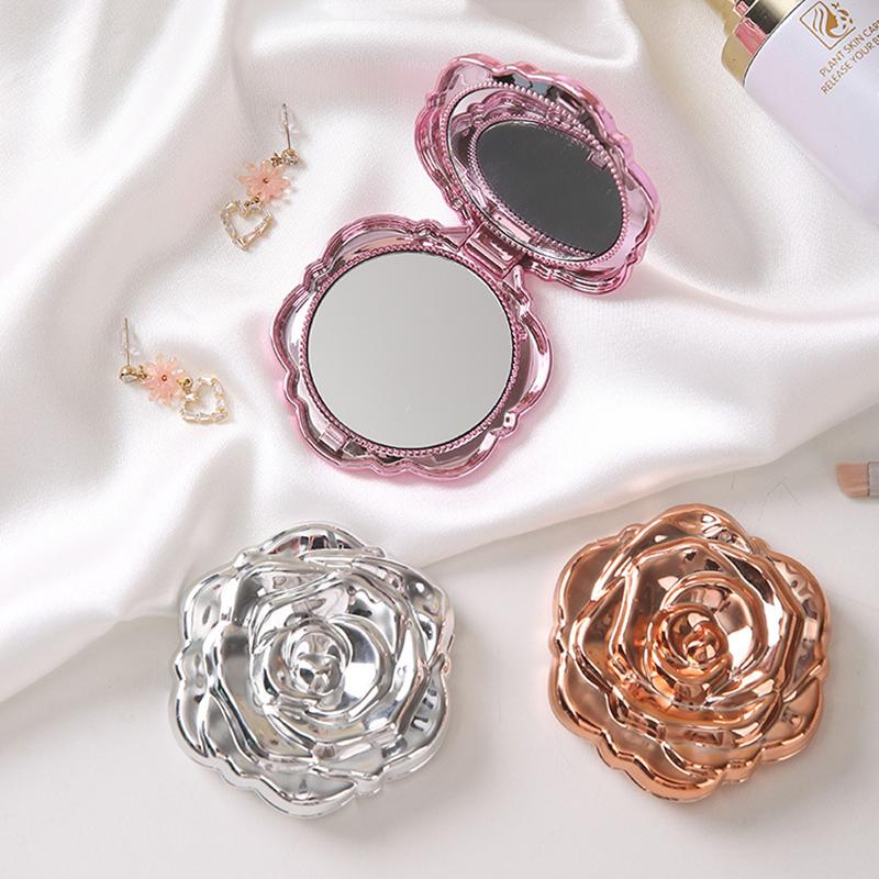 Mini espejo portátil Retro con - Beauty Rose Makeup reseña y precio