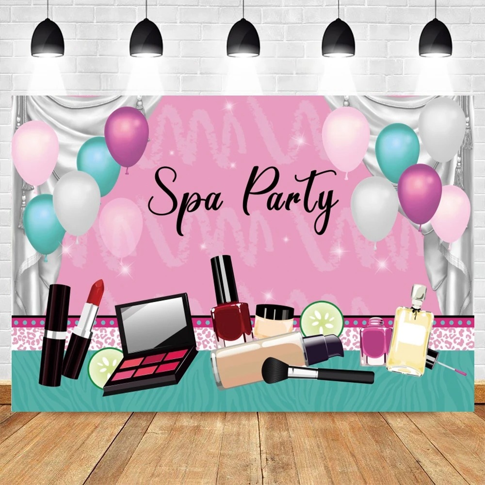 Fondo temático de fiesta de Sp - Beauty Makeup Girl reseña y precio