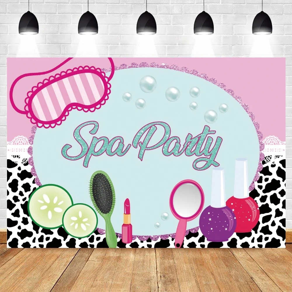 Fondo temático de fiesta de Sp - Beauty Makeup Girl reseña y precio