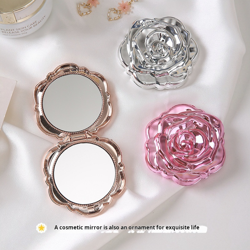 Mini espejo portátil Retro con - Beauty Rose Makeup reseña y precio