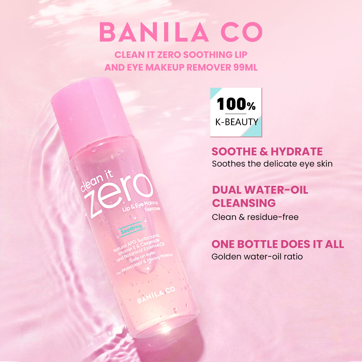 BANILA CO Clean it Zero - Desm - Beauty Makeup Vanity reseña y precio