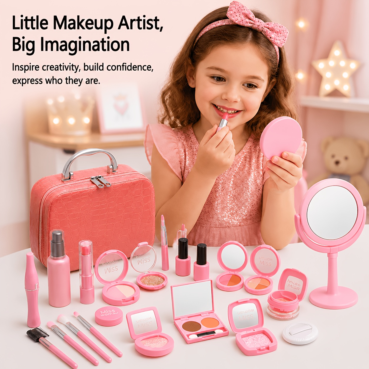 Set de Maquillaje de Juguete p - Beauty Makeup Set For Kids reseña y precio