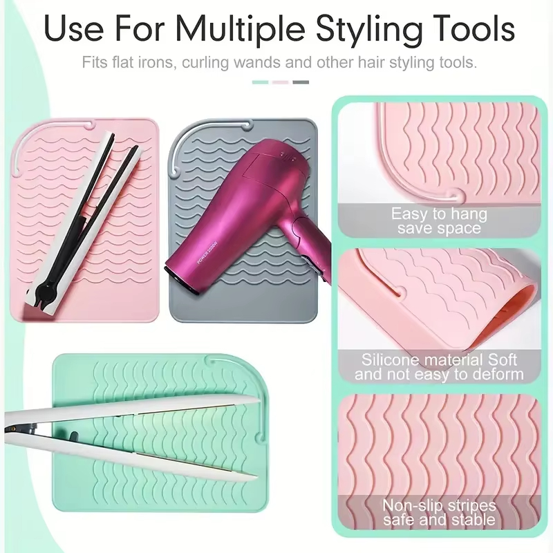 Alfombrilla de silicona resist - Hair Straightener reseña y precio