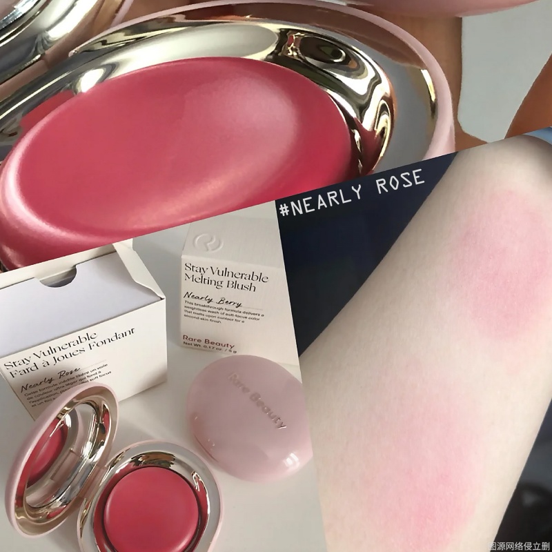 Rare Beauty Rose Neutral Mauve - Beauty Rose Makeup reseña y precio