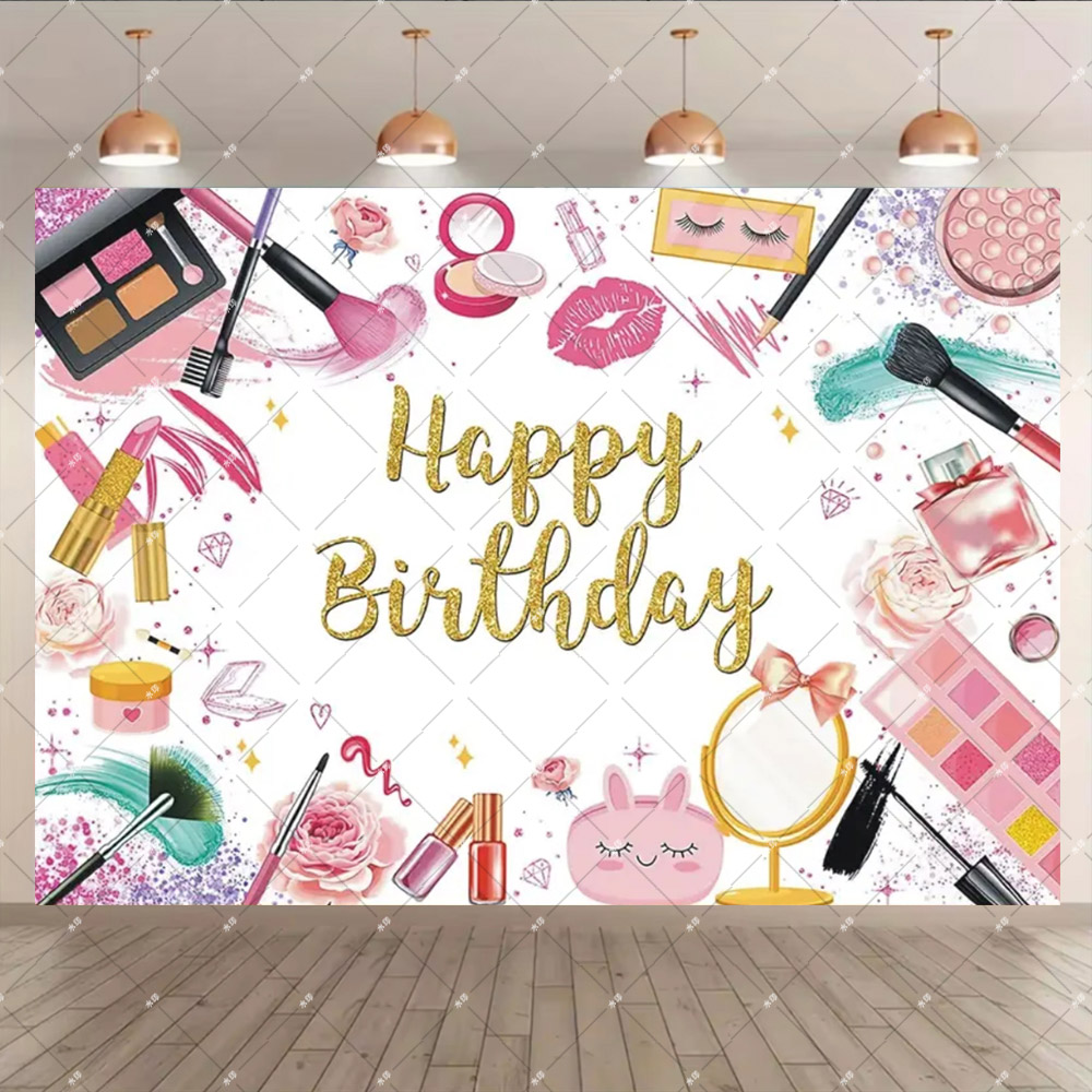 Fondo de cartel personalizado  - Beauty Makeup Girl reseña y precio