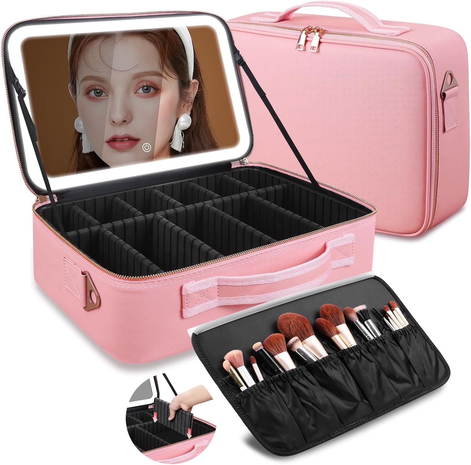 Bolsa de Maquillaje de Gran Ca - Beauty Makeup Vanity reseña y precio
