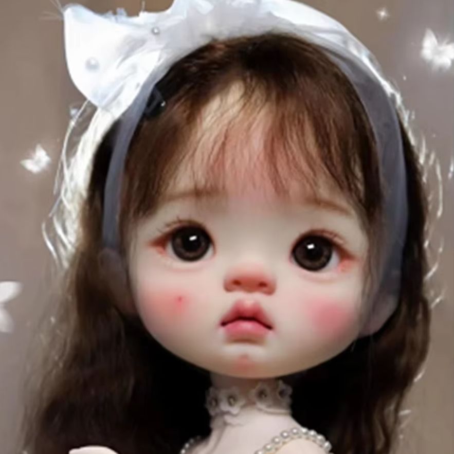Cabeza de muñeca de resina Amb - Beauty Makeup Girl reseña y precio